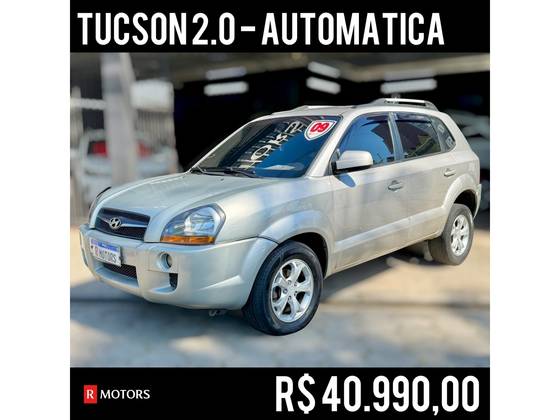 HYUNDAI TUCSON 2.0 MPFI GLS 16V 143CV 2WD GASOLINA 4P AUTOMÁTICO HYUNDAI TUCSON 2.0 MPFI GLS 16V 143CV 2WD GASOLINA 4P AUTOMÁTICO